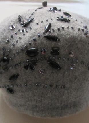 Шерстяной берет