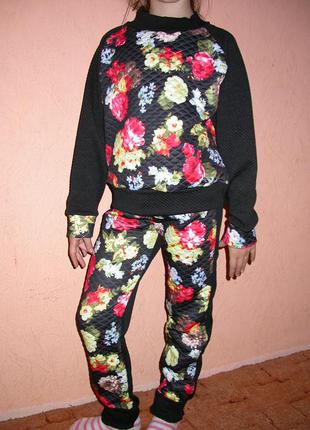 Гламурний костюм для дівчаток. розміри 152-158