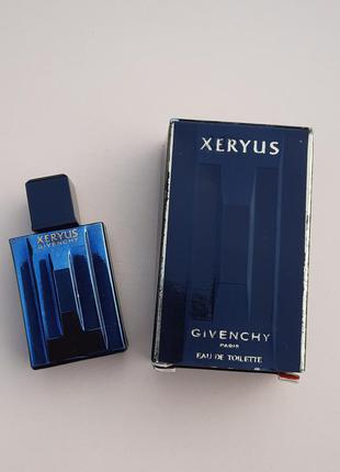 Givenchy xeryus туалетна вода оригінал вінтаж мініатюра!