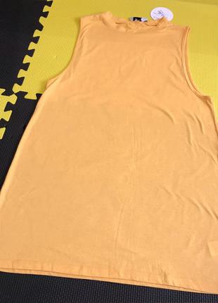 Распродажа! легкое короткое платье сарафан желтое3 фото