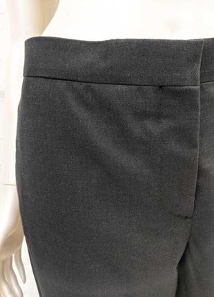 Paul smith black italy элегантные деловые повседневные брюки из тонкой шерсти4 фото