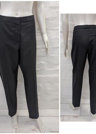 Paul smith black italy элегантные деловые повседневные брюки из тонкой шерсти1 фото