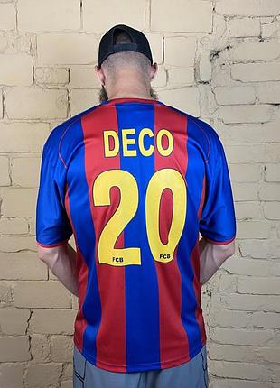 Футбольная футболка fc barcelona deco 20 — цена 249 грн в каталоге