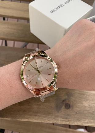 Женские часы michael kors mk3197 'runway'5 фото