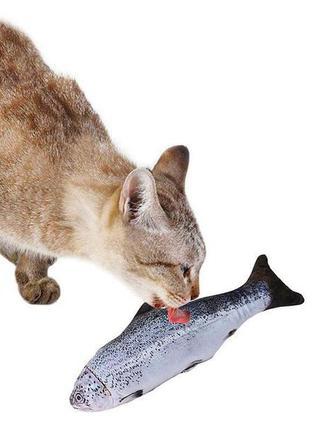 Игрушка для кошек 20см лосось
