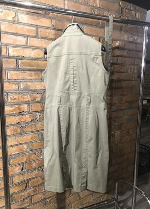 Сукня бавовна хакі luisa spagnoli 3