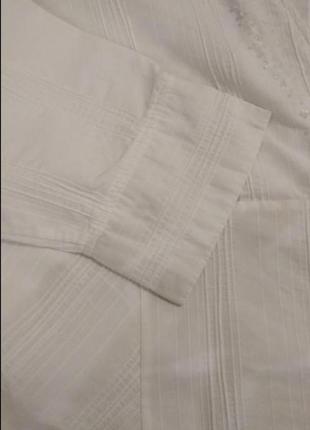 Белая блузка блуза рубашка marks& spencer, размер 42-444 фото