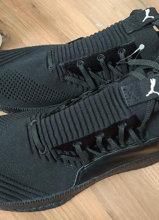 Стильні кросівки puma knit ignit full black