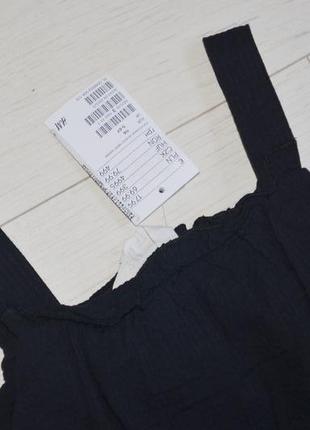 3-4/5-6 лет h&m новое фирменное натуральное платье сарафан со сборками девочке9 фото