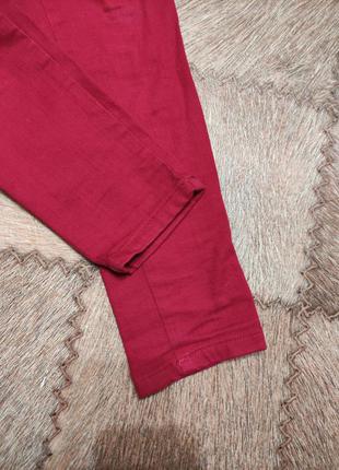 Вишнёвые джинсы тонкий стрейч-котон lc waikiki р 140-1463 фото