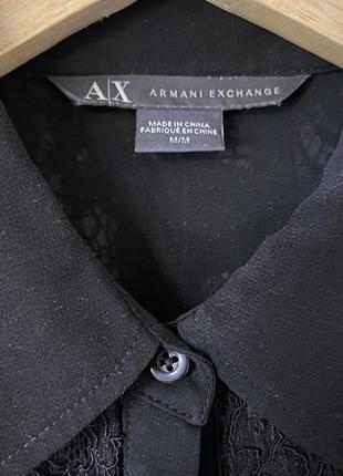 Armani exchange рубашка, блуза кружево3 фото