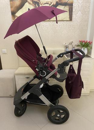 Коляска 3 в 1 stokke trailz3 фото