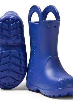 Детские резиновые сапоги для дождя crocs пляжа handle it rain, оригинал