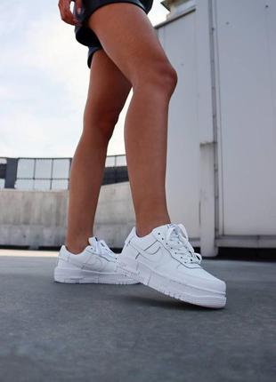 Кроссовки air force pixel white5 фото