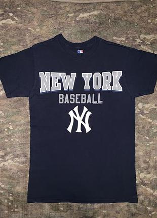 Футболка new york yankees baseball, officiall merchandise, оригінал, розмір xs