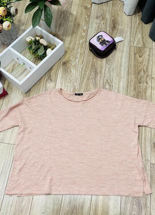 Кофточка широкого кроя, лонгслив оверсайз massimo dutti