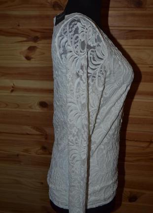 Блуза кружево abercrombie & fitch1 фото