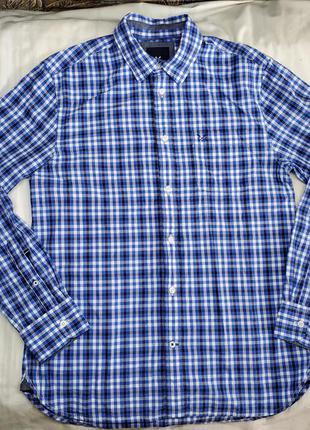 Рубашка crew clothing co лен