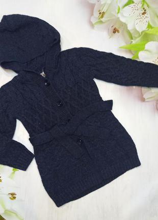 Вязаная кофта для девочки