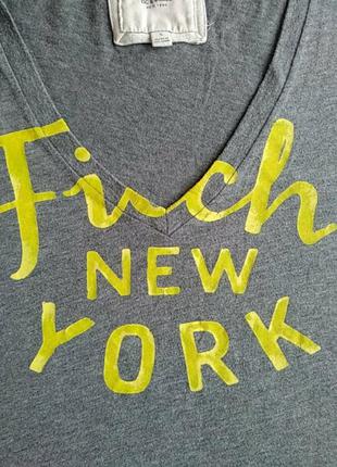 Футболка фирмы abercrombie &fitch new york. вьетнам.s-ка.7 фото