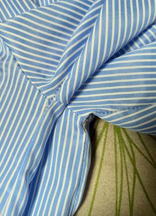 Блуза на плечи в полоску, 100% полиэстер р. m, от colloseum5 фото