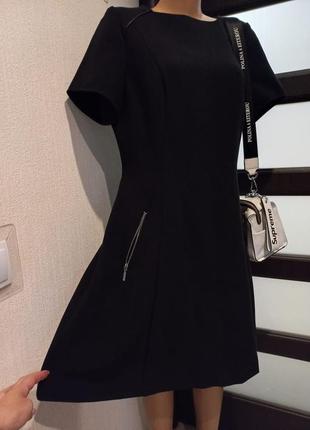 Стильне чорне плаття 2
