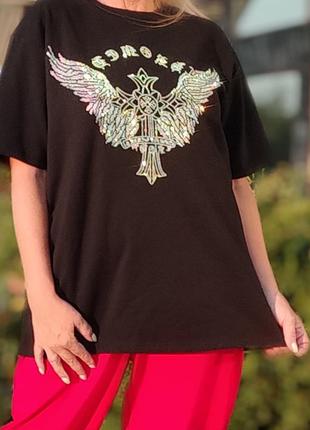 Бомбова футболочка на осінь по структурі як батник