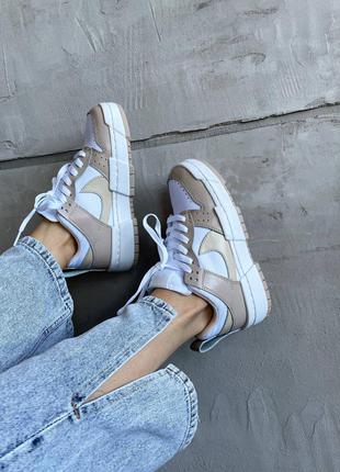 Nike x dunk disrupt beige 🆕 жіночі кросівки найк данк