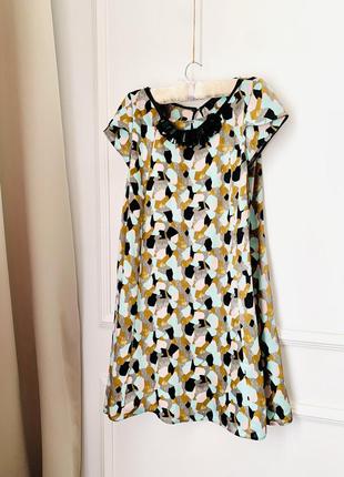 Шелковое коктейльное платье