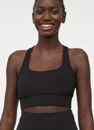 Бесшовний топ для спорта h&m sport xs