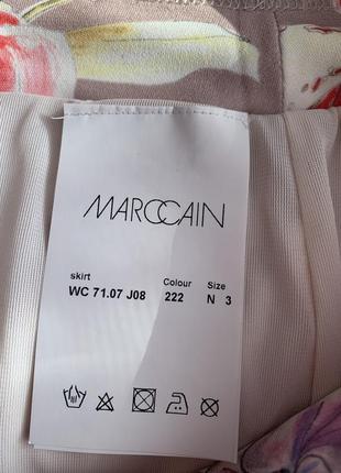 Marc cain юбка с имитацией запаха в составе шёлк.4 фото