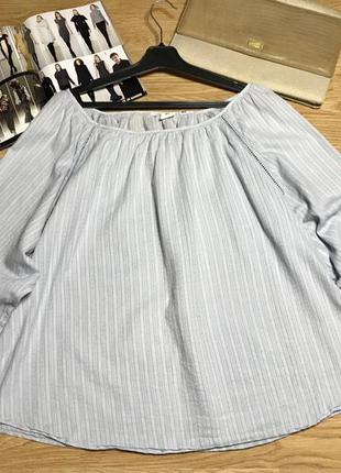 Блуза хлопок оверсайз