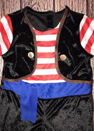 Новогодний костюм пират для мальчика 18-24 месяцев. 86-92 см4 фото