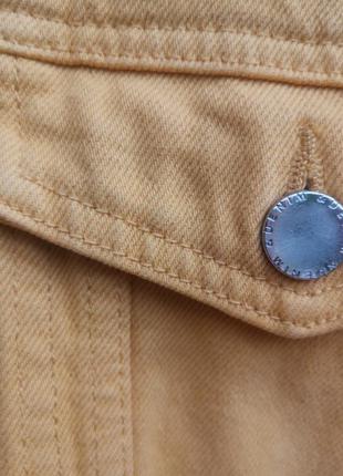 Роскошный джинсовый пиджак трендового цвета6 фото