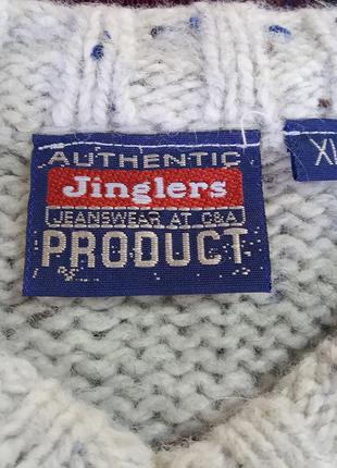 Пуловер jinglers винтажный 90-е4 фото