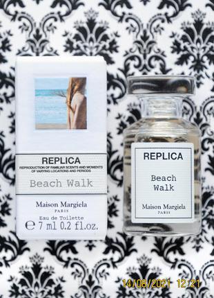 Парфюм maison margiela replica beach walk edt 7 мл духи в упаковке
