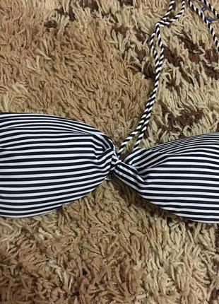 Красивый верх от купальника в полоску esmara