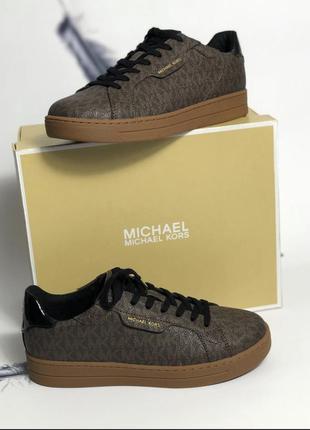 Michael kors keating logo sneaker кеды4 фото