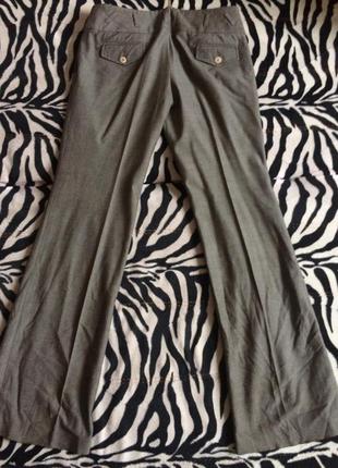 Классические серые брюки со стрелкой mango2 фото