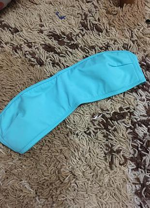 Бірюзовий верх від купальника topshop