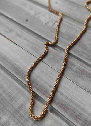 Цепочка медицинское медичне золото медзолото 18к 45 см 55 см