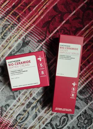 Био крем с керамидами fortheskin bio ceramide matrix cream3 фото