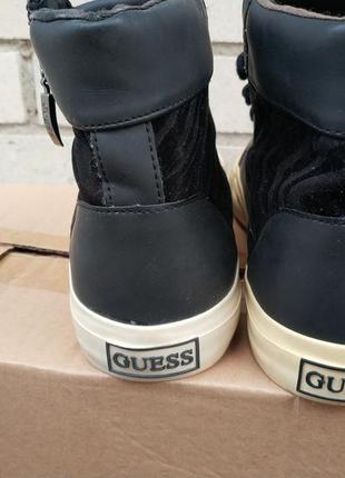 Нюанс!!!  женские высокие кеды американского бренда  guess  оригинал3 фото