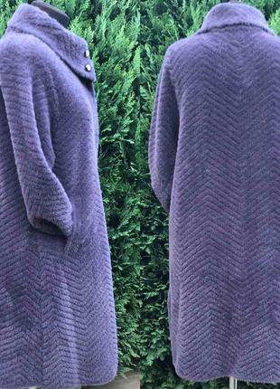 Шикарное пальто с шерстью альпаки люкс качество2 фото