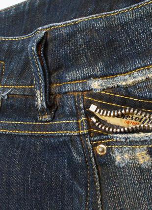Новая юбка мини джинсовая в ржавых пятнах w28 *diesel*3 фото
