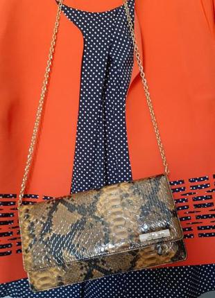 Брендовая сумка под питон