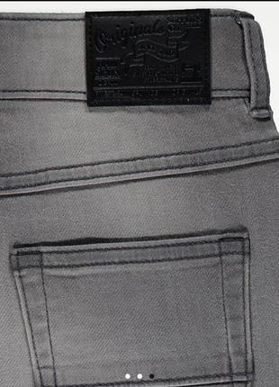 Стрейчеві джинси скіні сірі george р. 116, 122, 128, 134, 140, 146см3 фото