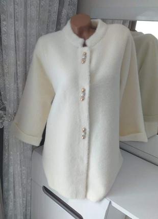 Шикарное пальто с шерстью альпаки коллекция люкс4 фото