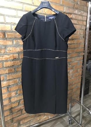 Платье чёрное  luisa spagnoli1 фото