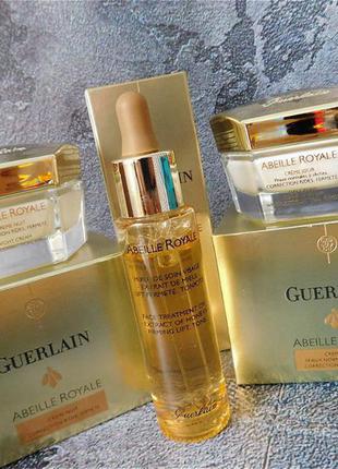 Крем для лица набор  guerlain abeille royale 3 в 11 фото